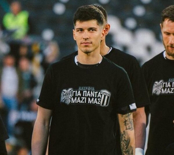 Οι παίκτες της Παρτίζαν φόρεσαν μπλούζες για τους αδικοχαμένους οπαδούς του ΠΑΟΚ