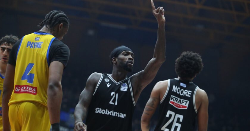 Θέση… στα ημιτελικά της Greek Basketball League έκλεισε ο ΠΑΟΚ, μετά τη νίκη του 77-72 επί του Περιστερίου
