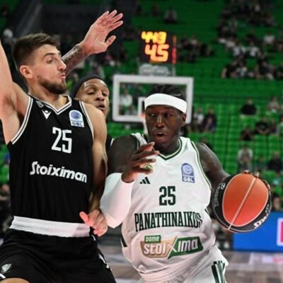 Ο Παναθηναϊκός ΑΚΤΟR, φιλοξενεί τον ΠΑΟΚ σήμερα στις 18:00 στο T-Center στον πρώτο ημιτελικό της Stoiximan GBL