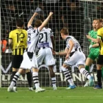 ΠΑΟΚ – ΑΕΚ 1-1: Ο Μύθου τον κράτησε «ζωντανό» κόντρα στην πρωταθλήτρια