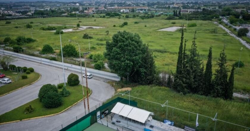 Δείτε φωτογραφίες από την έκταση που αγόρασε ο Τέλης Μυστακίδης στην Πυλαία, όπου θα ανεγερθεί το νέο προπονητικό κέντρο του ΠΑΟΚ