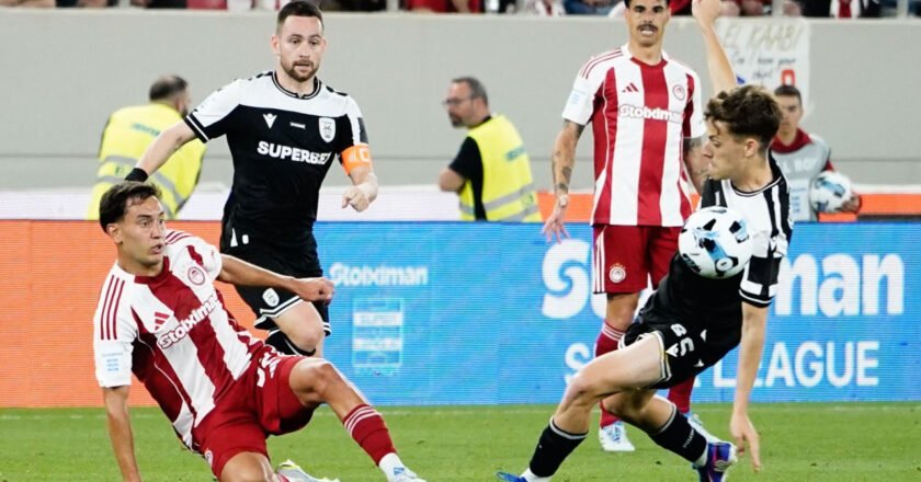 Ολυμπιακός – ΠΑΟΚ 1-1:  Στο προβάδισμα του Ροντινέι «απάντησε» ο Κωνσταντέλιας και οι δύο ομάδες έμειναν στην ισοπαλία