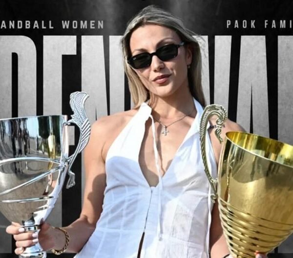 Για τέταρτη σεζόν θα αγωνιστεί στην ομάδα χάντμπολ γυναικών του ΠΑΟΚ η Έλενα Κερλίδη