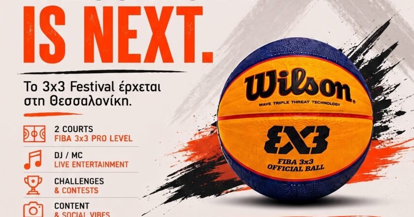 Το «Greece 3×3 Festival #Thessaloniki 2026» στην παραλία της Θεσσαλονίκης