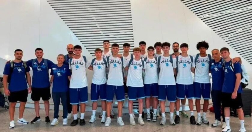 Η αποστολή της Εθνικής Παίδων για το Eurobasket U16