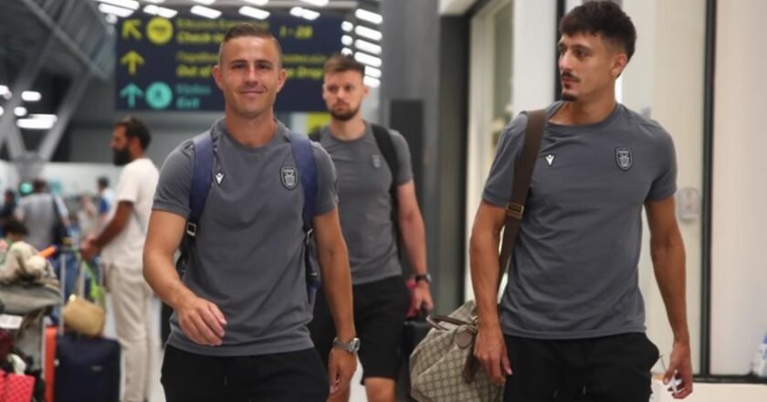 ΠΑΟΚ -Aναχώρησε για τις Βρυξέλες ενόψει της αυριανής ρεβάνς με την Άντερλεχτ