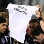 Ο Δημήτρης Πέλκας και όλος ο ΠΑΟΚ έστειλε μήνυμα στήριξης στον Γιάννη Κωνσταντέλια, μετά το γκολ της ισοφάρισης κόντρα στον Ατρόμητο
