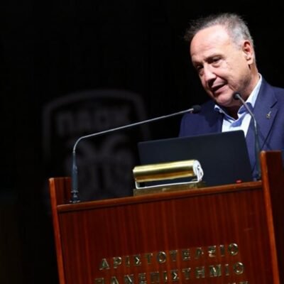 Αγγελούδης: «Πρωτοφανής η πρωτοβουλία του ΠΑΟΚ, η γέννησή του ήταν αποτέλεσμα κρίσιμης ιστορικής συγκυρίας»